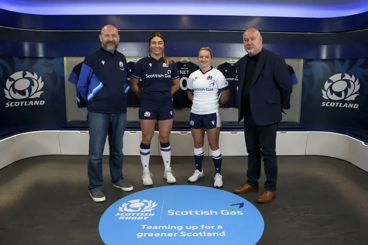 Scottish Gas teams up with Scottish rugby for a greener Scotland